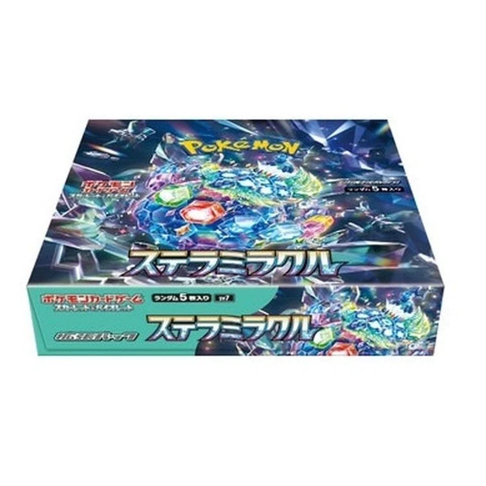 Pokemon Card Game Scarlet & Violet Expansion Pack "Stellar Miracle" Box — back