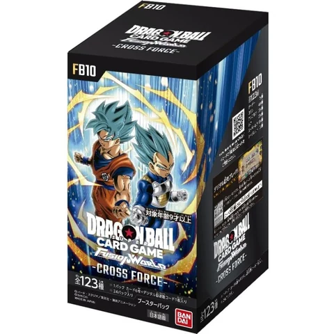 Dragon Ball FUSION WORLD Booster Pack "CROSS FORCE" Box — front