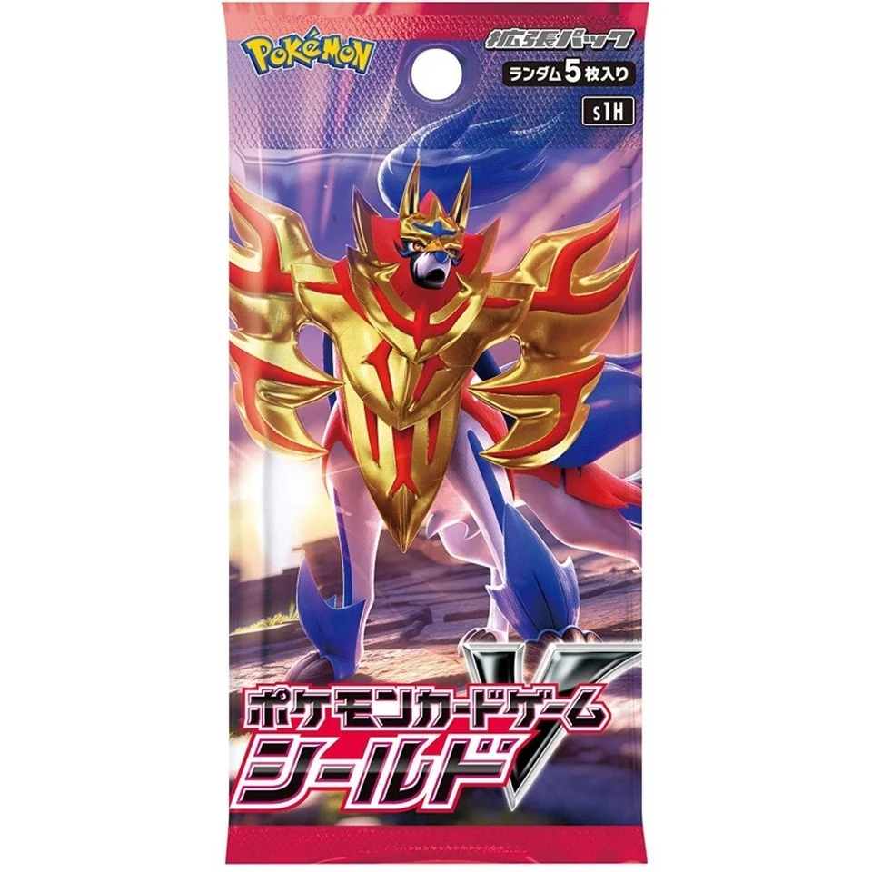 Pokemon Card Game Sword&Shield Expansion Pack Shield Box — back