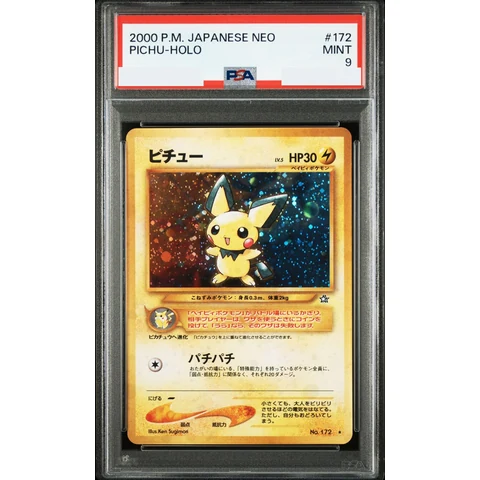 Pichu *: Old Back — front