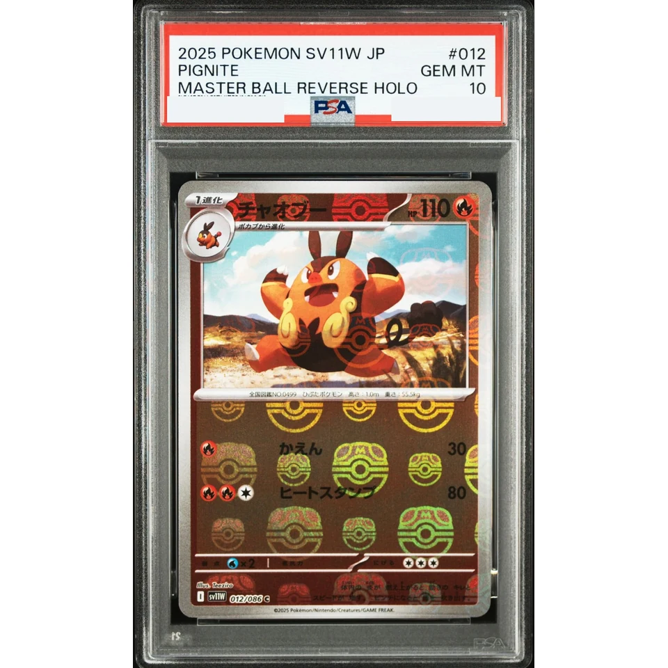 Pignite C :Master Ball Mirror — front