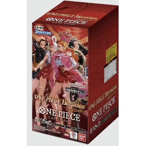 One Piece Extra Booster "ONE PIECE Heroines edition" Box — front