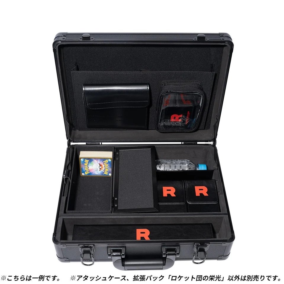Pokemon Card Game Scarlet & Violet Glory of Team Rocket Attache Case Set — back