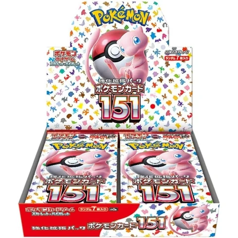 Pokémon Scarlet & Violet "pokemon card 151" Box — front
