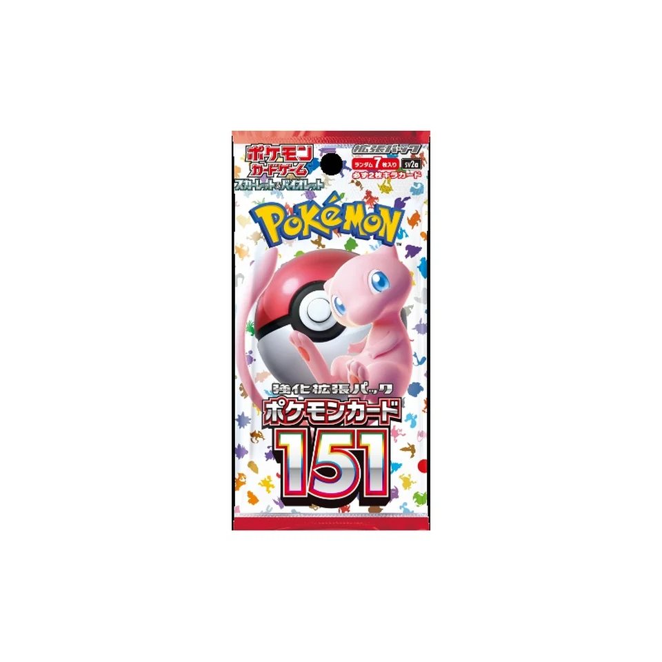 Pokemon Card Game Scarlet & Violet Enhanced Expansion Pack "pokemon card 151" Box — back