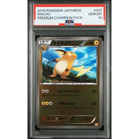 Raichu — front