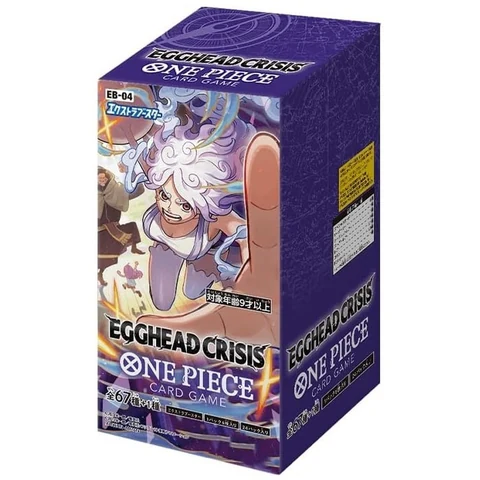 One Piece Extra Booster "EGGHEAD CRISIS" Box — front