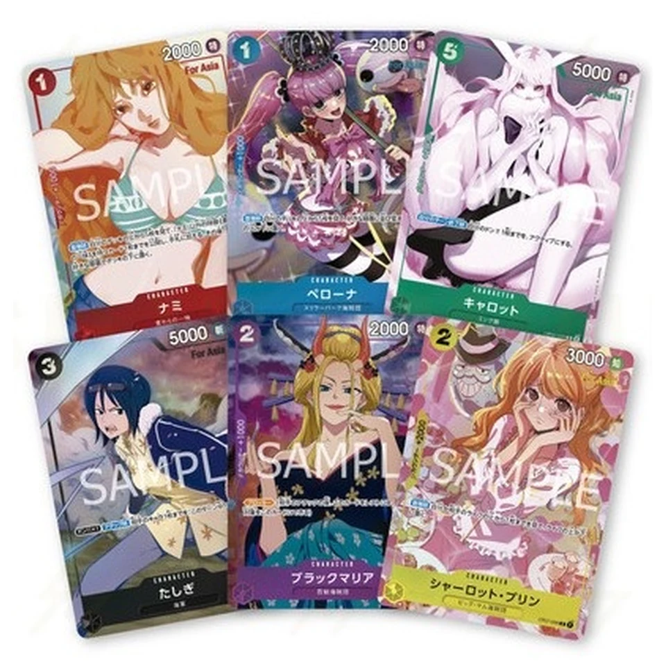 ONE PIECE Card Game Premium Card Collection Girls Edition — back