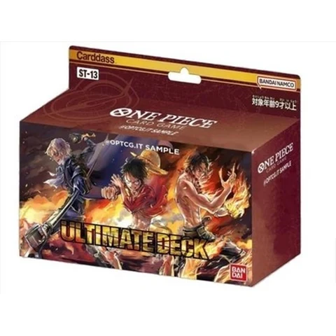 One Piece Ultra Deck "The Three Brothers' Bond" — front