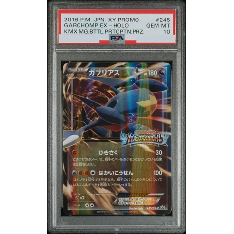Garchomp EX P — front