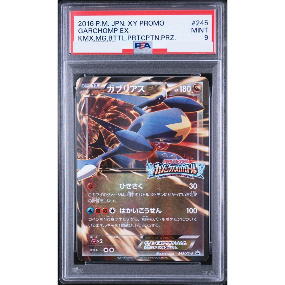Garchomp EX P — front