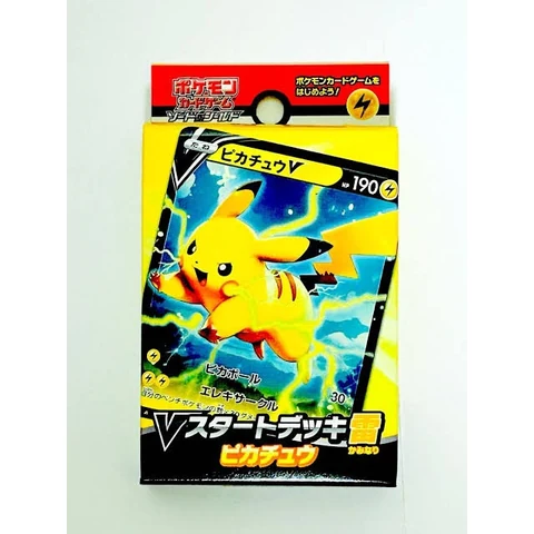 Pokémon Sword & Shield V Start Deck Lightning Pikachu — front