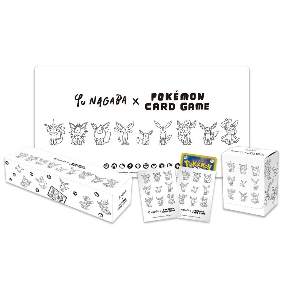 YU NAGABA × Pokemon Card Game eevees Special BOX — back