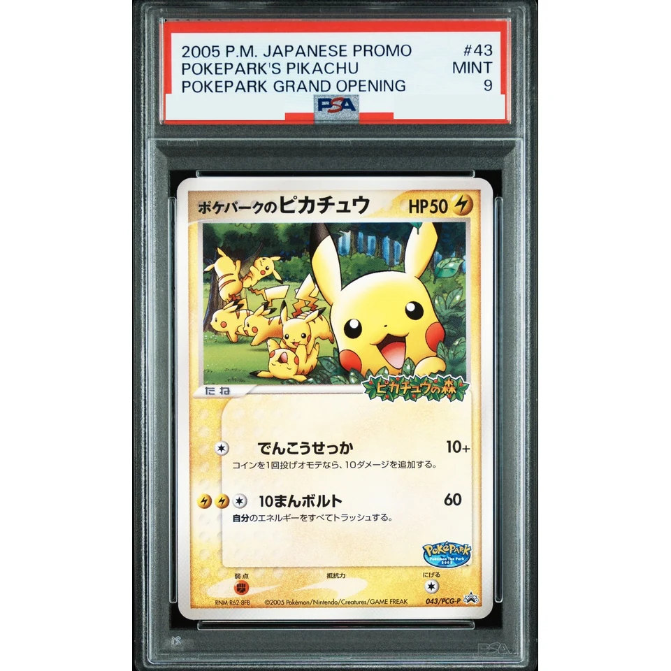 Pikachu at Pokepark P — front