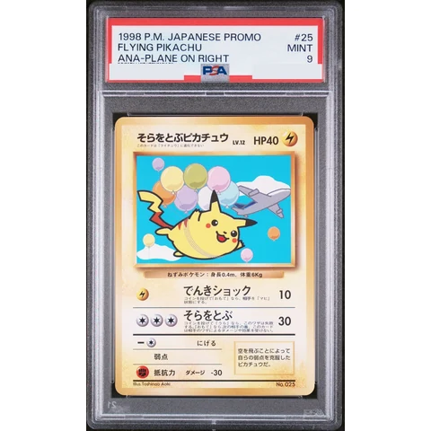 Flying Pikachu : Old Back — front