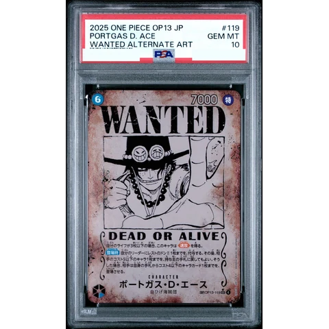 Portgas.D.Ace : Wanted SEC-SPC — front