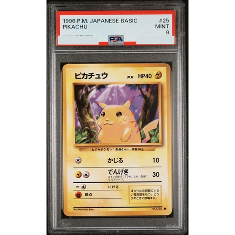 Pikachu : Old Back — front