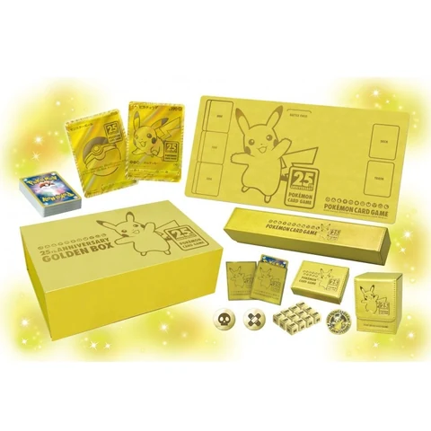 Pokémon 25th Anniversary Golden Box — front