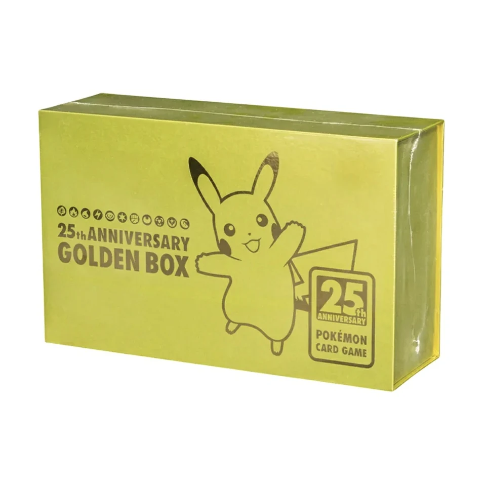 Pokémon Card Game 25th Anniversary Golden Box — back