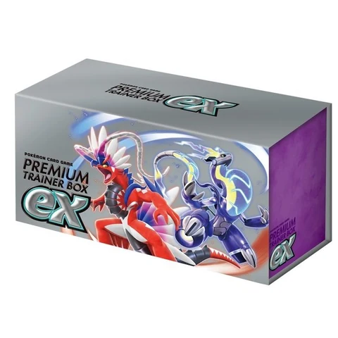 Pokémon Scarlet & Violet Premium "Trainer Box ex" — front