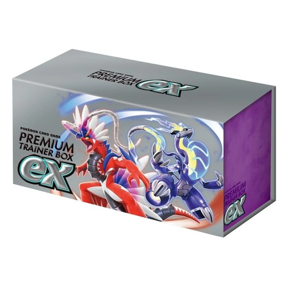 Pokemon Card Game Scarlet & Violet Premium "Trainer Box ex" — front