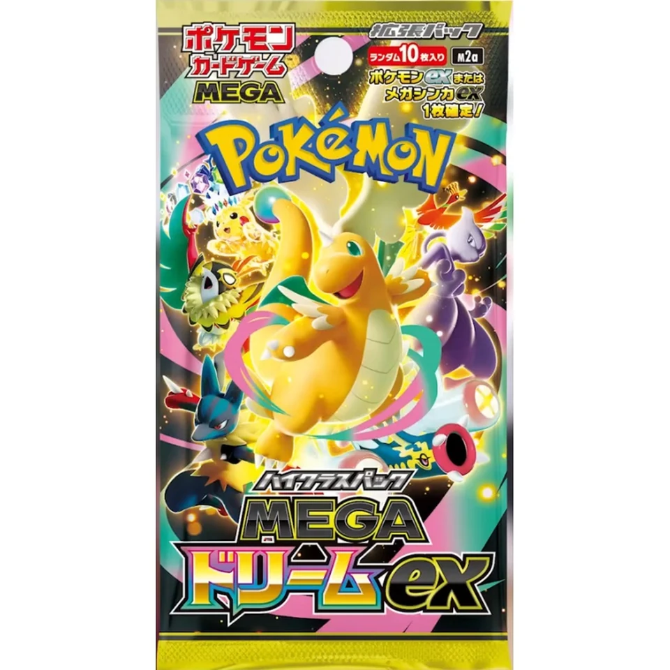 Pokemon Card Game MEGA High Class Pack "MEGA Dream ex" Box — back