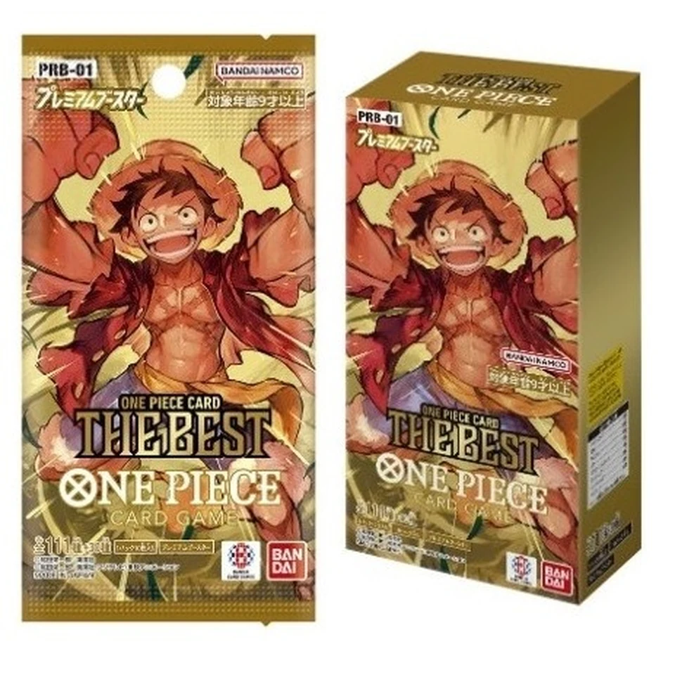 ONE PIECE Card Game Premium Booster ONE PIECE CARD THE BEST Box — back