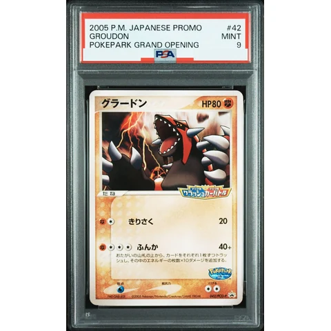 Groudon P — front