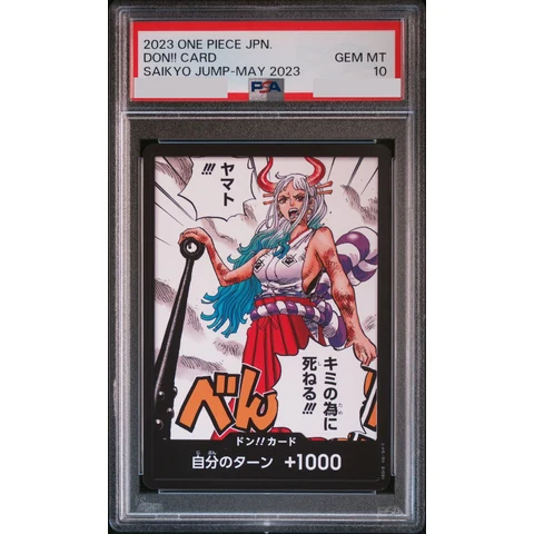DON!! Card : Yamato (Promotional Card "Sikyo JUMP 2023.5 Freebie") — front