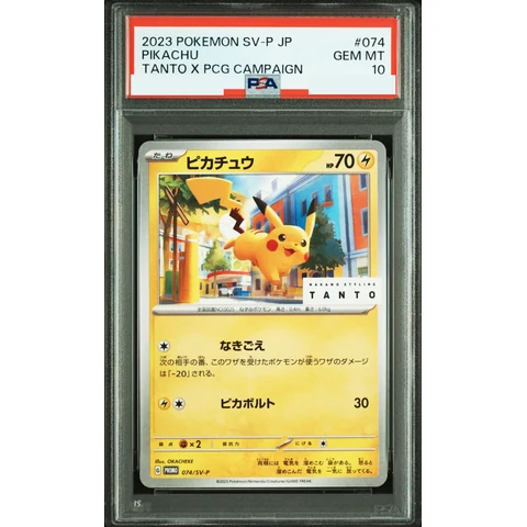 Pikachu: PROMO — front