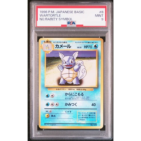 Wartortle :1ED : Old Back — front