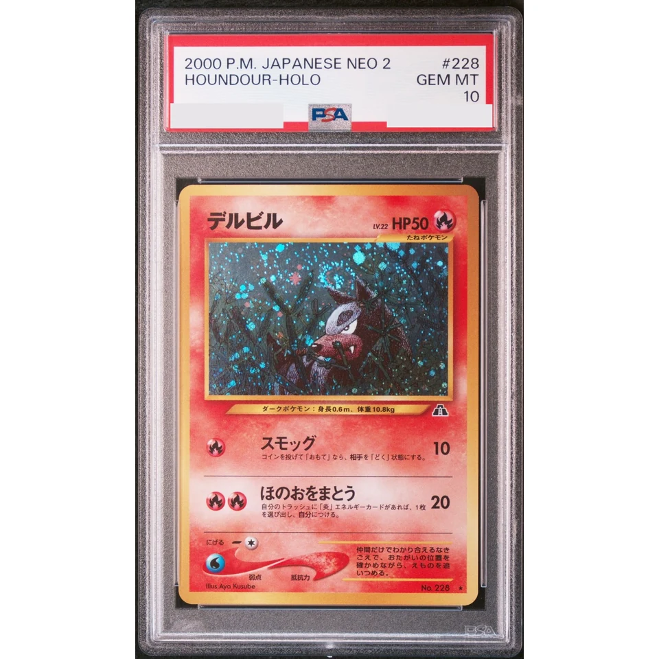 Houndour LV.22 : Old Back — front