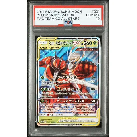 Pheromosa & Buzzwole GX RR — front