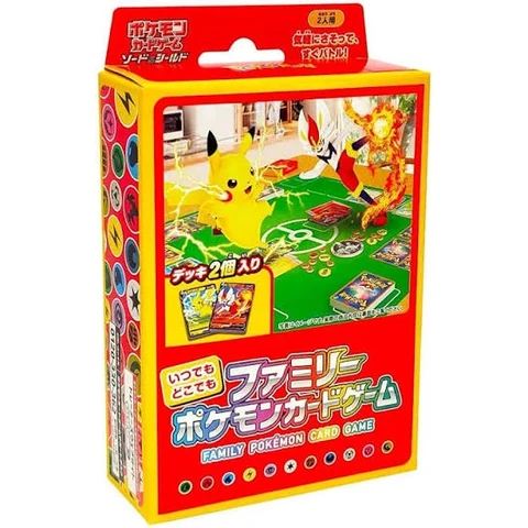 Pokémon Sword & Shield Family Pokémon Card Game — front