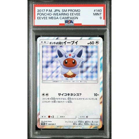 Eevee wearing a poncho: PROMO — front