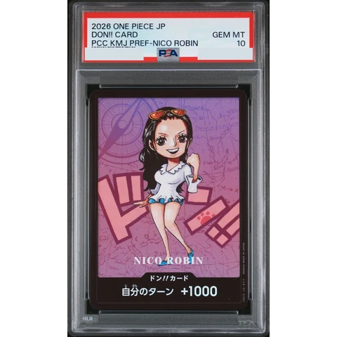 DON!! Card : Nico Robin (Premium Card Collection "Kumamoto Special") — front