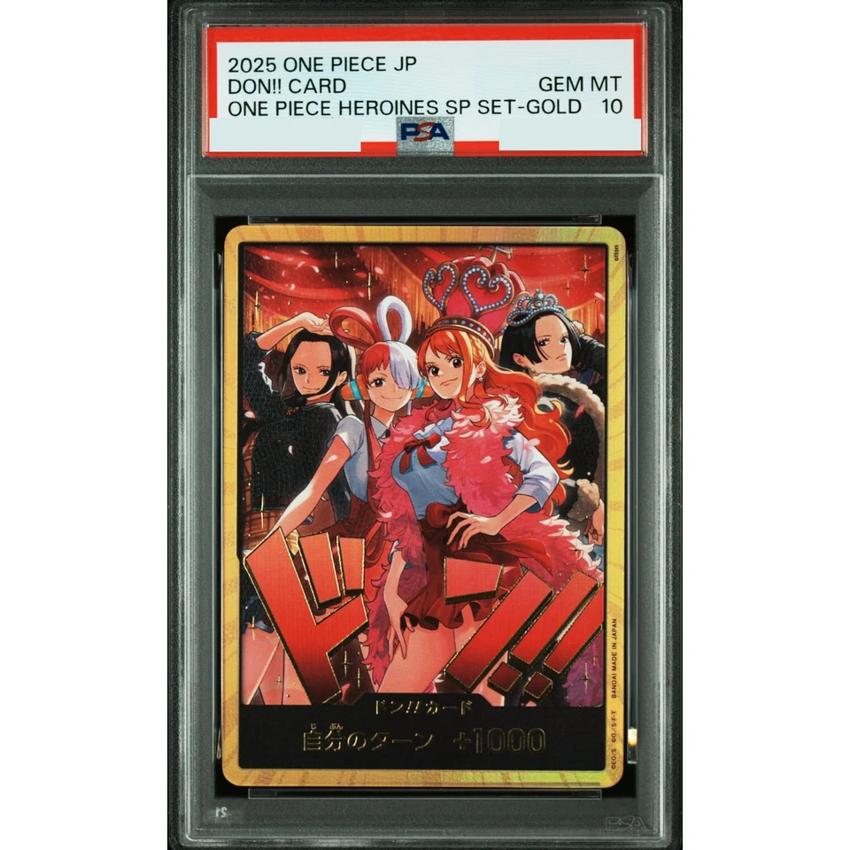 DON!! Card : Robin & Uta & Nami & Hancock Super Parallel — front