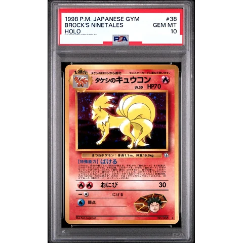 Brock's Ninetales : Old Back — front