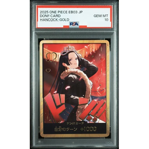 DON!! Card : Boa Hancock Super Parallel (Extra Booster "ONE PIECE Heroines edition") — front