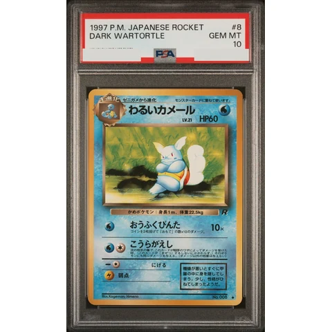 Dark Wartortle : Old Back — front