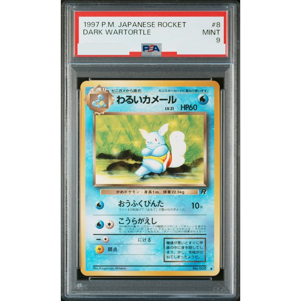 Dark Wartortle : Old Back — front