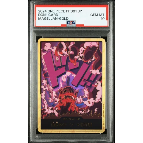 DON!! Card : Magellan Super Parallel (Premium Booster "One Piece Card The Best") — front