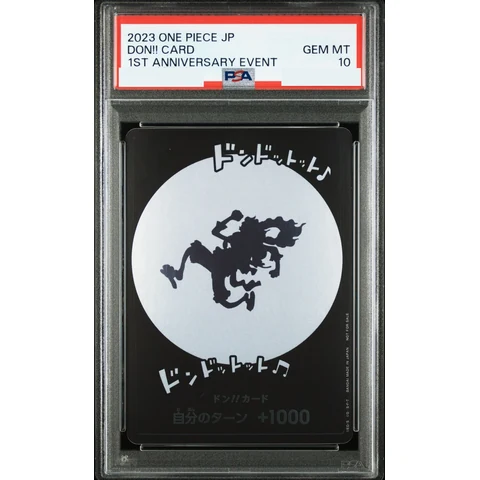 DON!! Card : Gear 5 Nika (Promotional Card "One Year Anniversary POP UP") — front