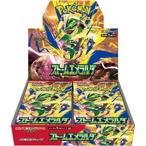 Pokémon MEGA "Storm Emeralda" Box — front