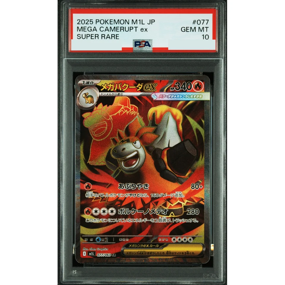 MEGA Camerupt ex SR — front