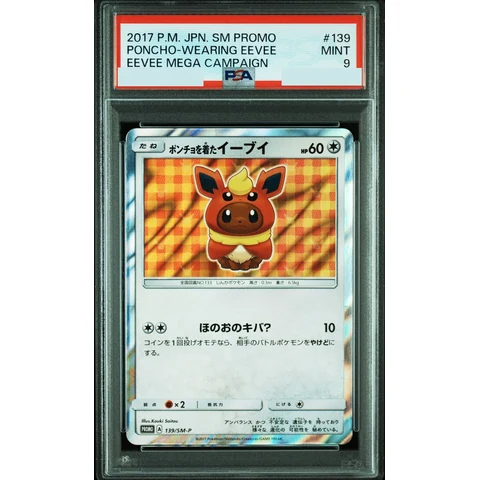 Eevee wearing a poncho: PROMO — front
