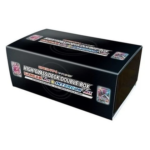 Pokémon Sword & Shield High Class Deck Double Box GenGER VMAX & Intleon VMAX — front