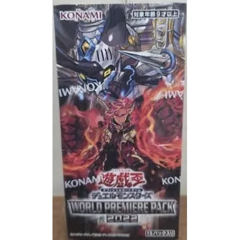 Yu-Gi-Oh! World Premiere Pack 2022 Box — front
