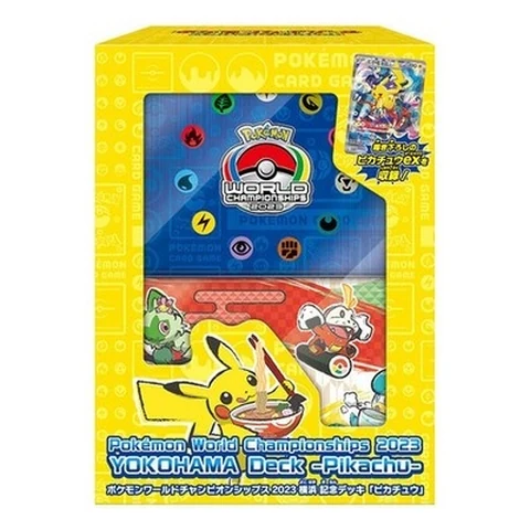 Pokemon World Championships 2023 Yokohama anniversary Deck "Pikachu" — front