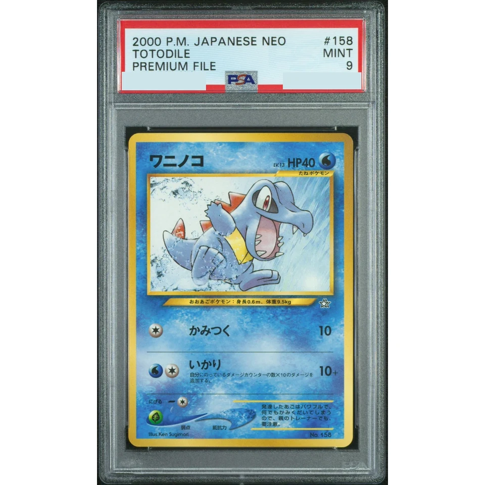 Totodile : Old Back — front